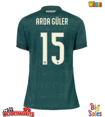 Real Madrid Arda Guler #15 Replica Away Stadium Shirt for Women 2026-27 Short Sleeve